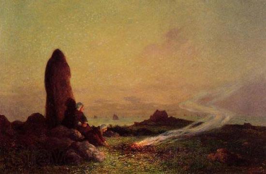 unknow artist The Standing Stone Spain oil painting art
